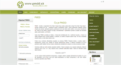 Desktop Screenshot of pmdd.anminet.sk